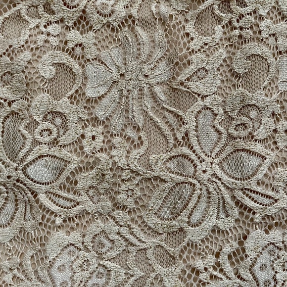 BCX Juniors' Glitter-Embellished Lace Dress, NWOT Size S - Picture 7 of 8